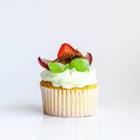 berry cupcake