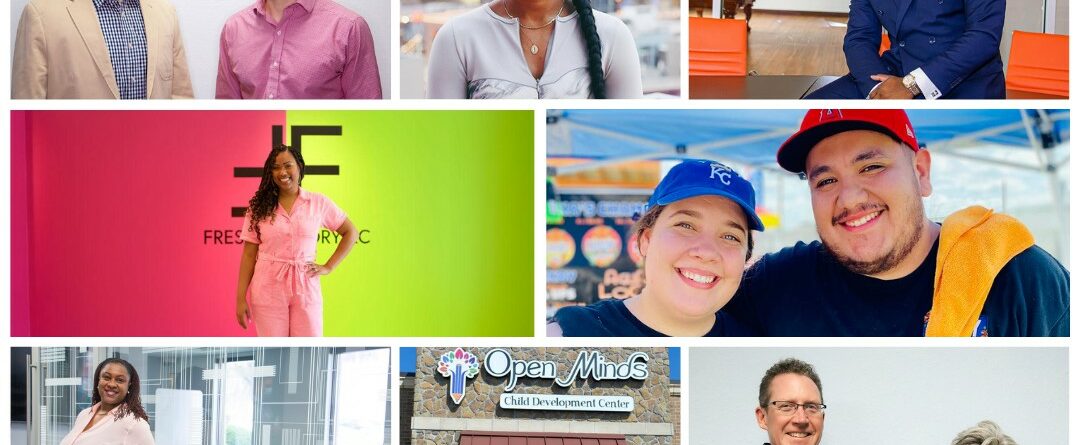 A collage of Kansas City entrepreneurs